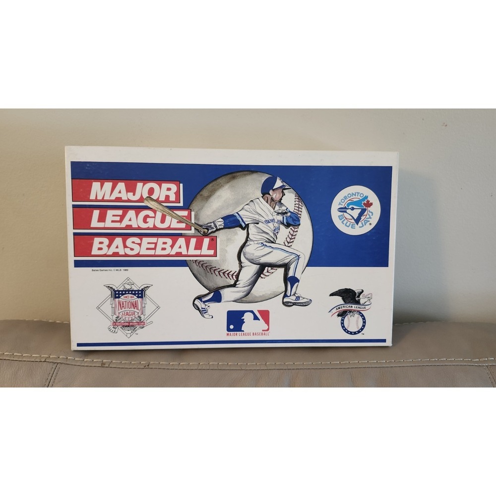 Major League Baseball Bates Game 1989‎ Vintage Board Game